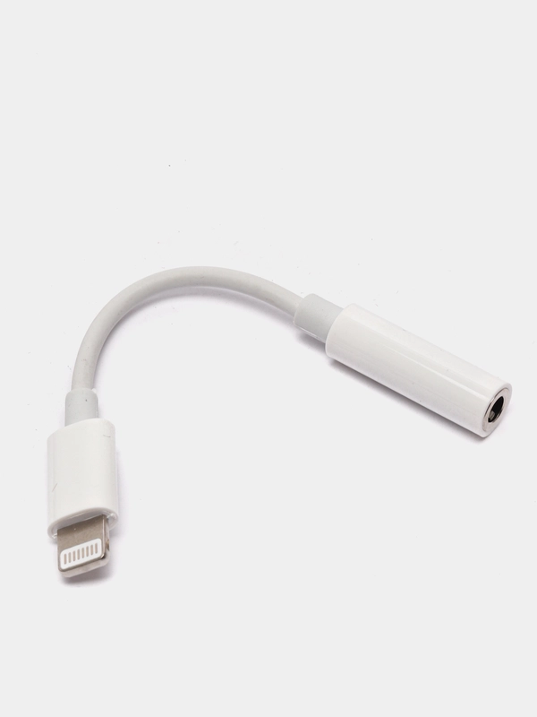 AUX адаптер аудио переходник (Lightning / 3.5mm Jack для Apple iPhone)