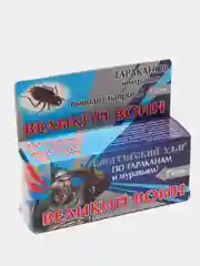 Средство от тараканов и домашних муравьев "Великий Воин", гель, 45 гр., 1 шт