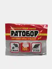 Гранулы от крыс и мышей "Ратобор", 100 грамм, 1 шт