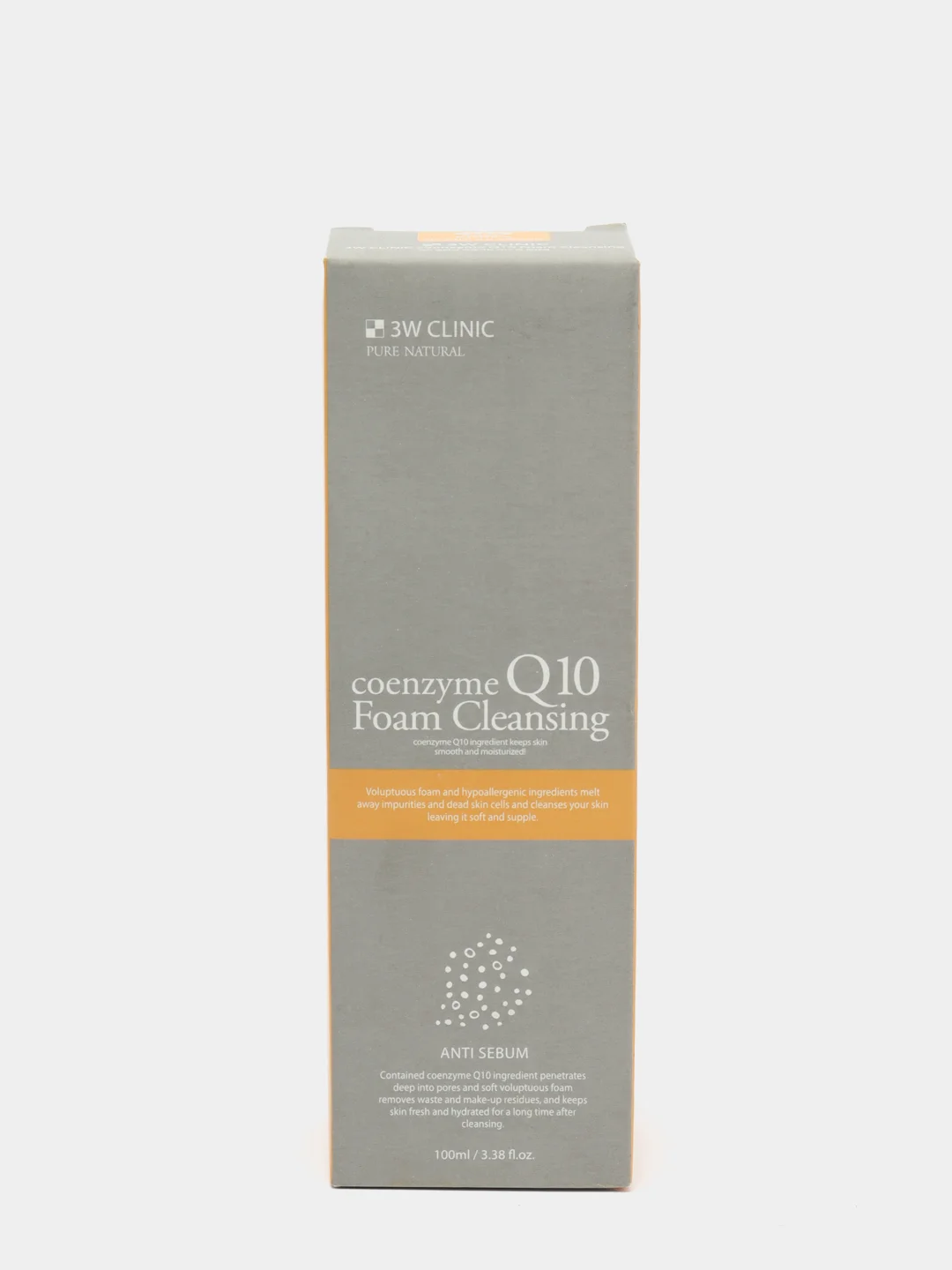 3W CLINIC Пенка для умывания Coenzyme Q10 Foam Cleansing