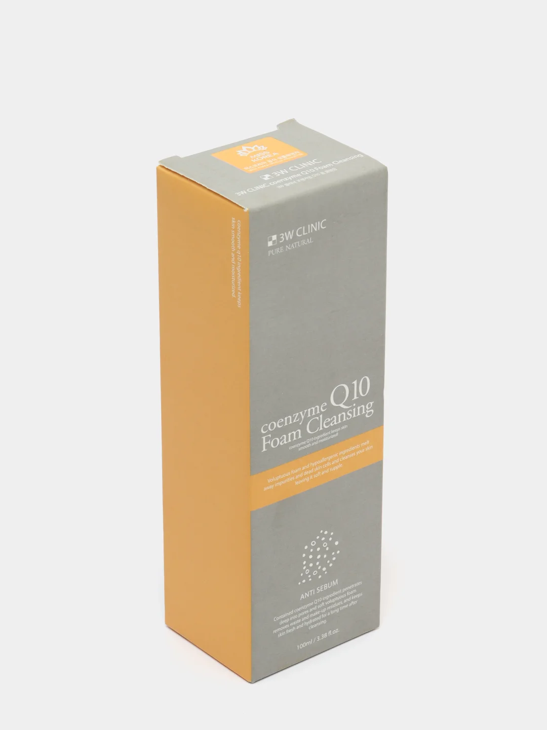 3W CLINIC Пенка для умывания Coenzyme Q10 Foam Cleansing