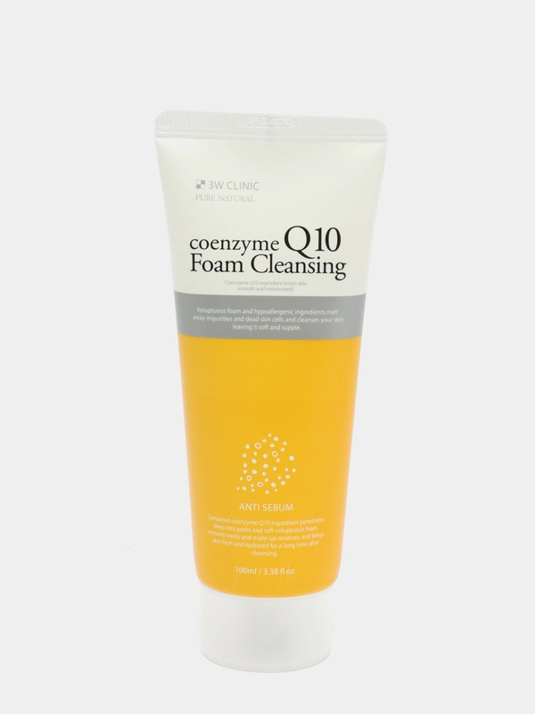 3W CLINIC Пенка для умывания Coenzyme Q10 Foam Cleansing
