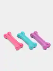 Игрушка для собак из резины "Кость литая №1", 75мм, (уп.3шт)