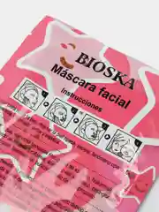 Розовый увлажняющая тканевая маска для лица