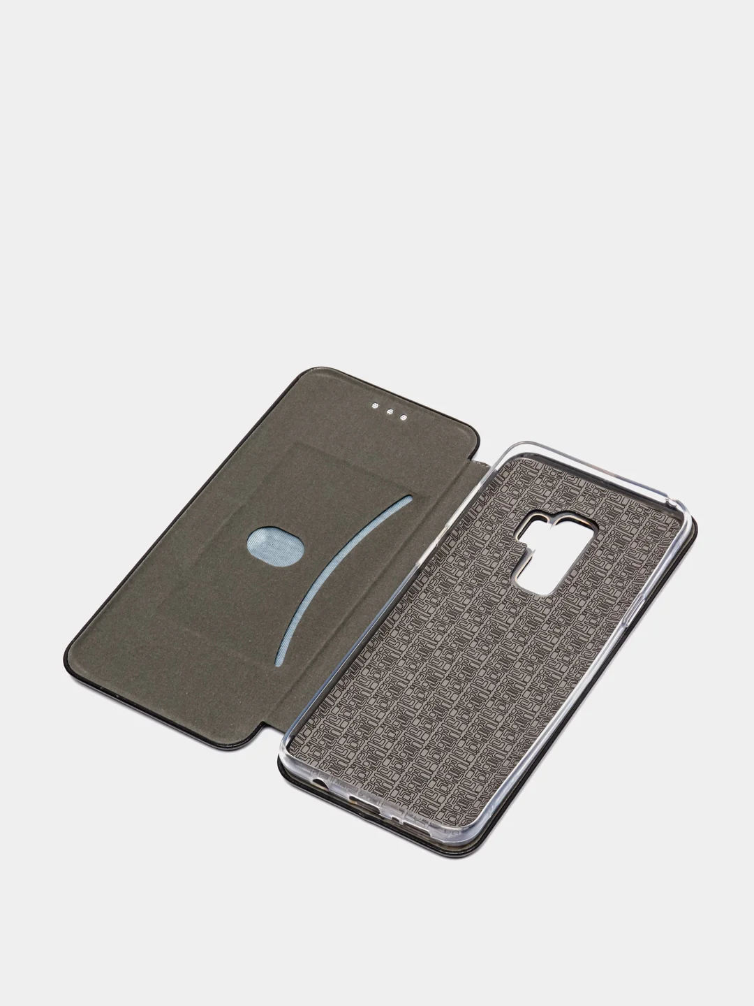 Синий чехол-книжка Samsung Galaxy S9+/S9 Plus (Самсунг Галакси С9+ / С9 Плюс)