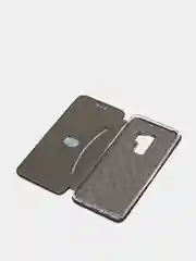 Синий чехол-книжка Samsung Galaxy S9+/S9 Plus (Самсунг Галакси С9+ / С9 Плюс)