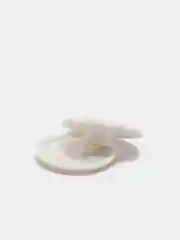 Белый заглушки мебельные  на евровинт/конфирмат/винт под шестигранник