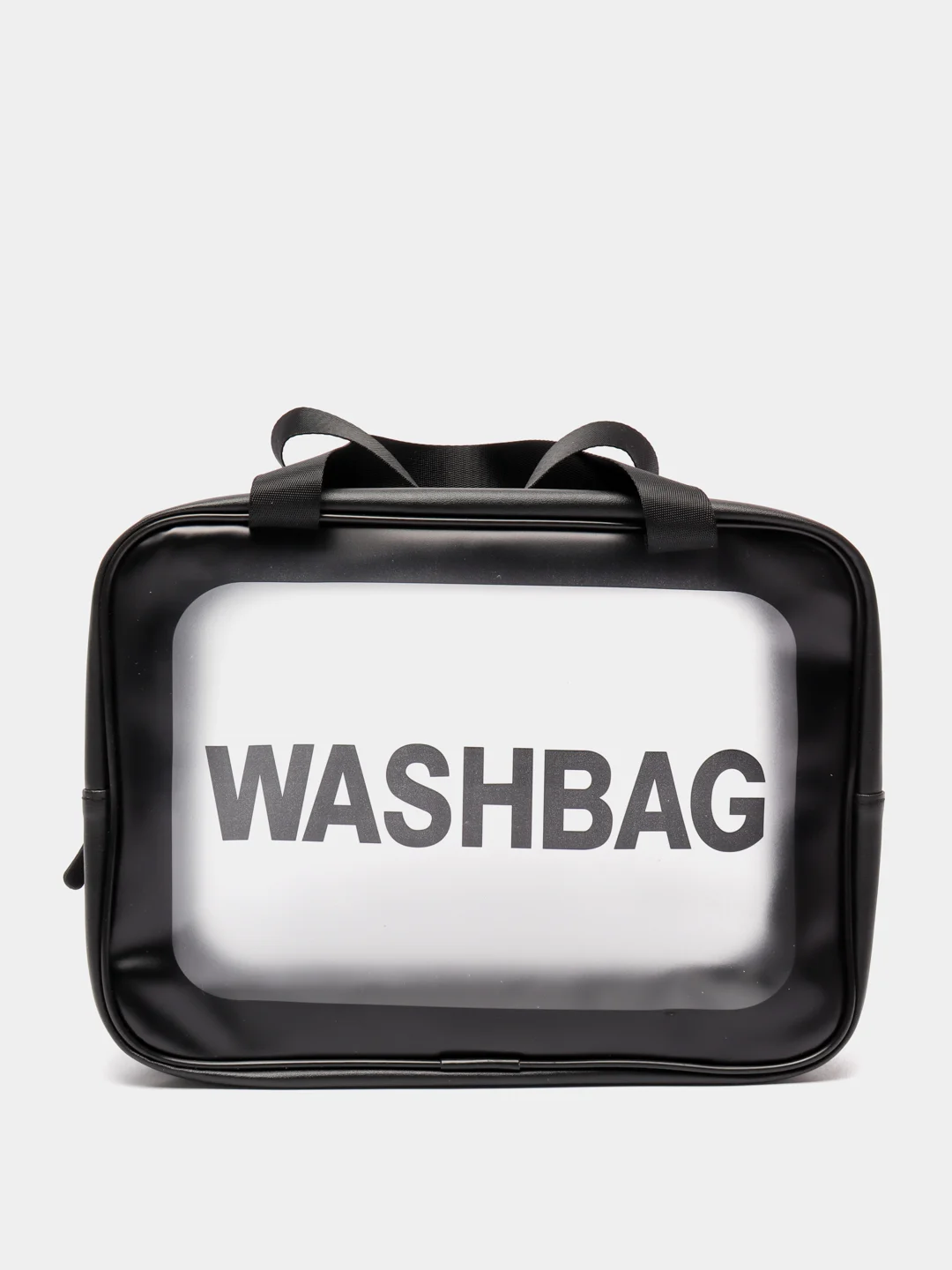 Черный сумка-косметичка Washbag водонепроницаемая / сумка для душа и бассейна