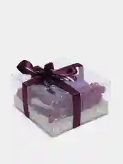 Фиолетовый набор из подвески для авто (КОРАН) и четка мусульманская