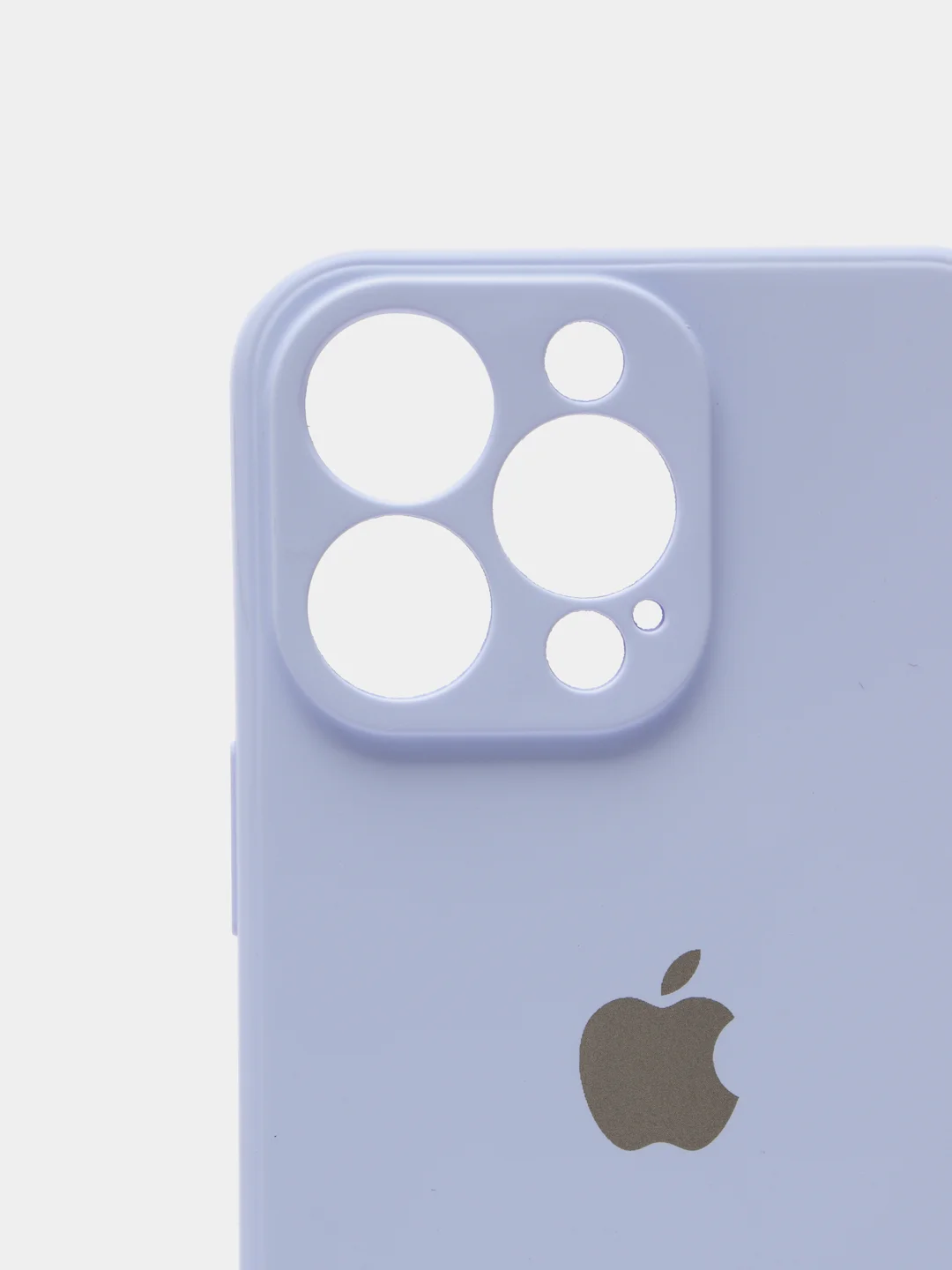 Лавандовый чехол с защитой камеры для iPhone 13 Pro, силиконовый