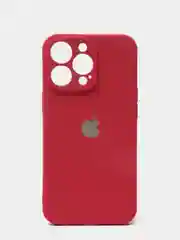 Бордовый чехол с защитой камеры для iPhone 13 Pro, силиконовый