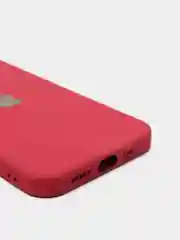 Бордовый чехол с защитой камеры для iPhone 13 Pro, силиконовый