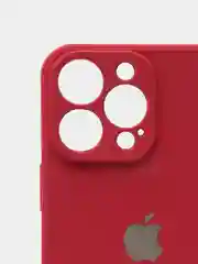 Бордовый чехол с защитой камеры для iPhone 13 Pro, силиконовый