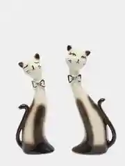 Бежевый меланж статуэтки "Кошечки"