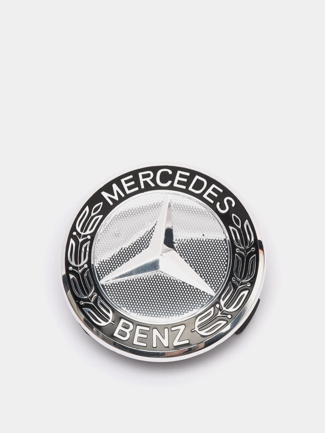 Колпачки заглушки на литые диски Mercedes-Benz 75мм 4шт черный / Мерседес / Мерс /