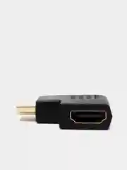 Индиго переходник HDMI-HDMI угловой