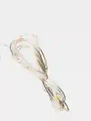 Светодиодная медная гирлянда (LED) на батарейках для декорирования