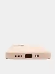 Бежевый чехол на айфон (iPhone) 13 / 13 Pro / 13 Pro Max силиконовый про макс