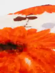Рыжий плед бамбук