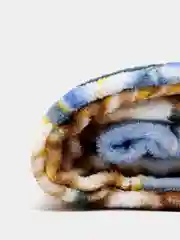 Морской плед бамбук