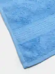 Голубой кухонное махровое полотенце, для лица, размер 50*90, плотность 460гр/м2