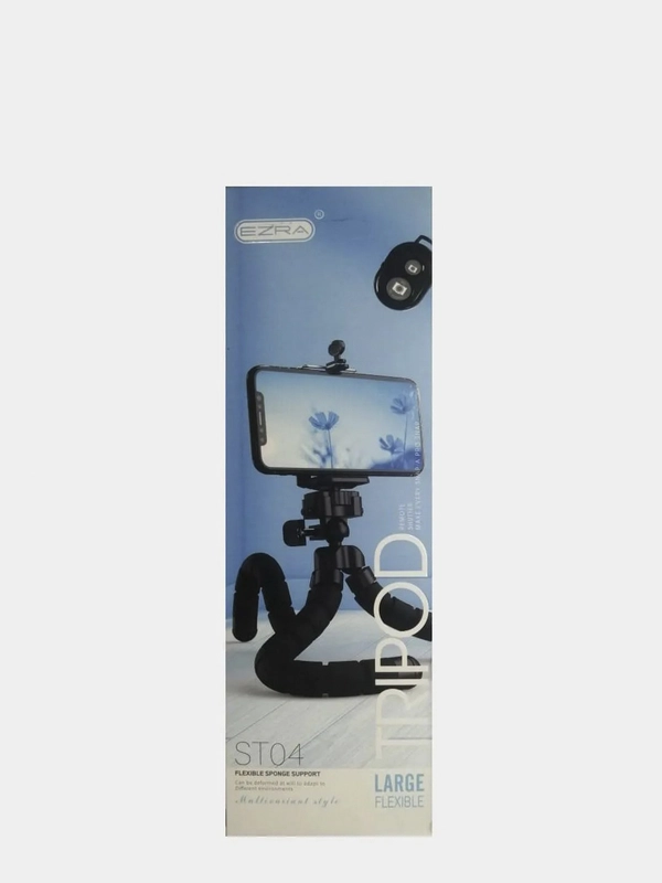 Трипод EZRA ST04 с Bluetooth кнопкой, 200 мм