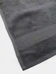 Серый кухонное махровое полотенце, для лица, размер 50*90, плотность 460гр/м2