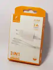 Белый зарядки для телефона/Micro USB/Type-C/Lightning