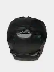 Черный рюкзак унисекс из экокожи