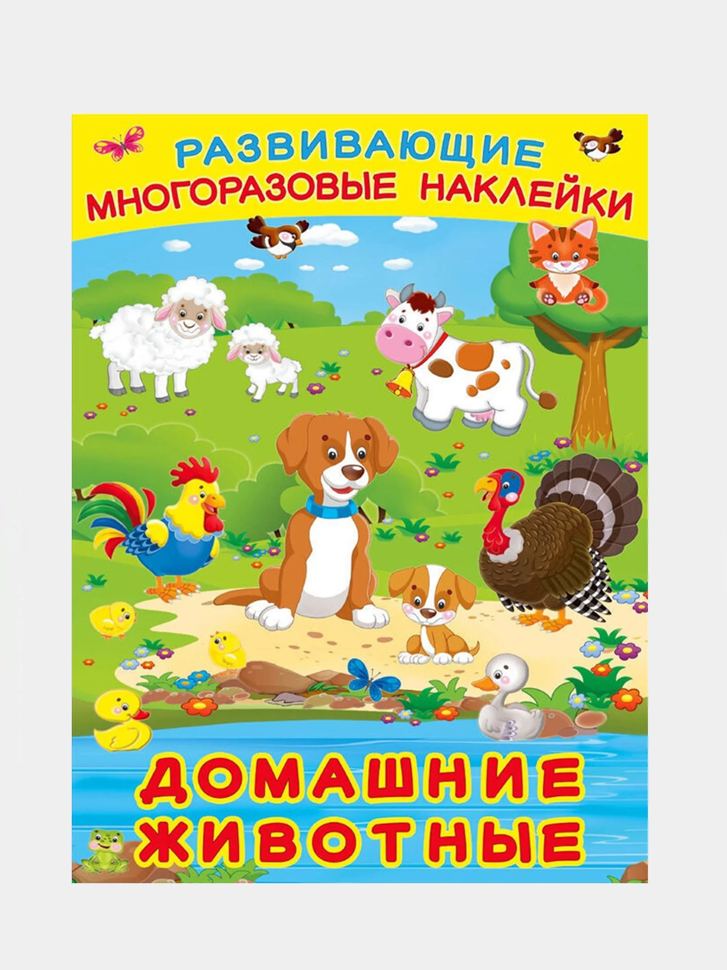 Аметистовый книга с наклейками