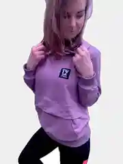 Худи женское с капюшоном, однотонное