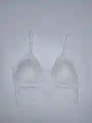 Белый ажурные топы