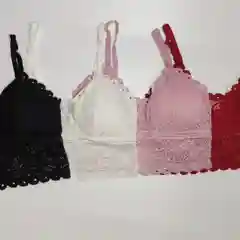 Бордовый ажурные топы