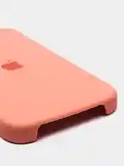 Коралловый чехол Silicone Case для iPhone 12, 12 Pro с открытым низом