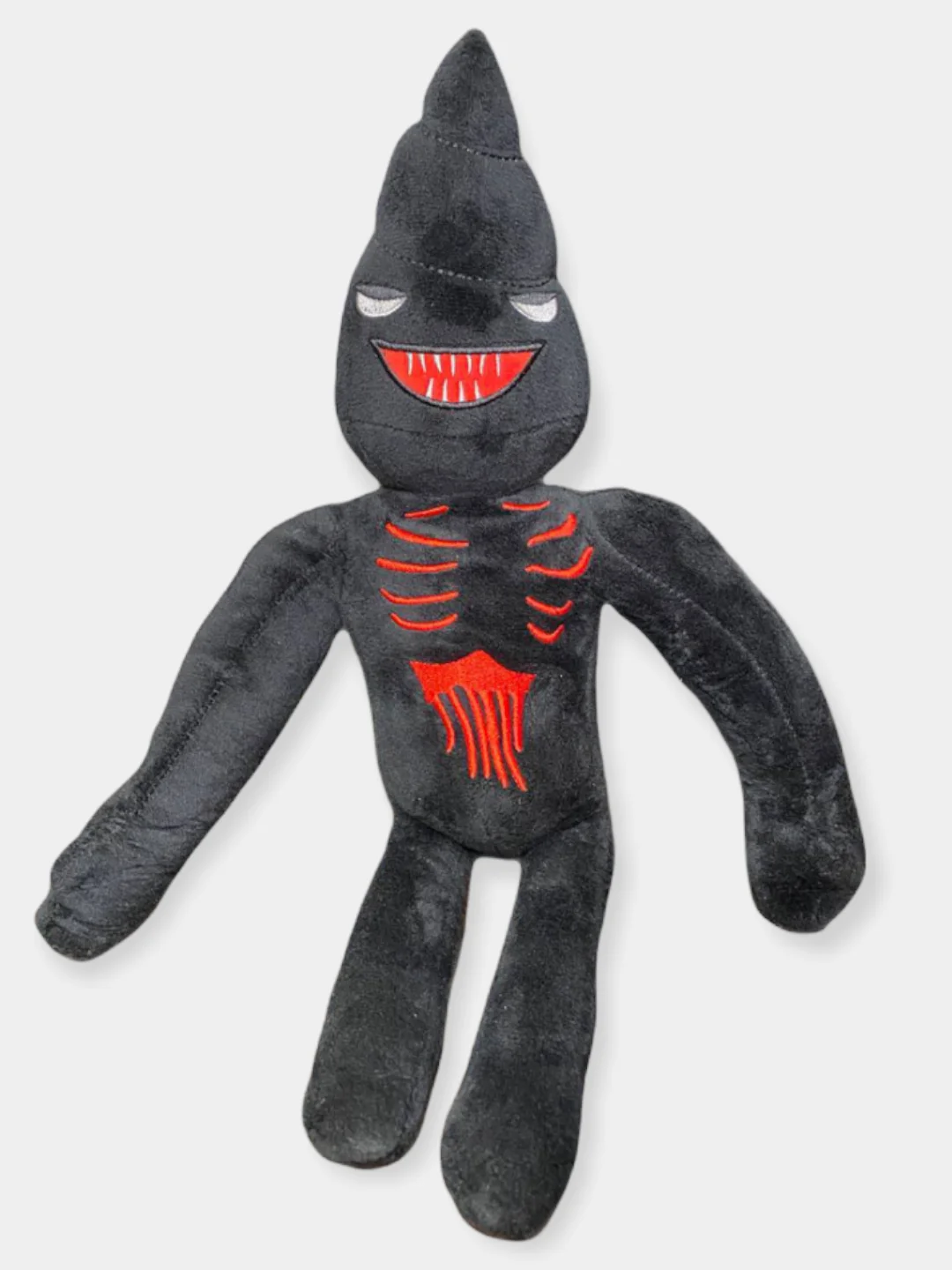 Серый плюшевая, мягкая игрушка сиреноголовый "siren head" 35 cm