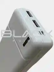 Белый внешний аккумулятор 20000 mAh