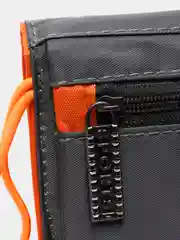 Серый текстильный кошелек Sport