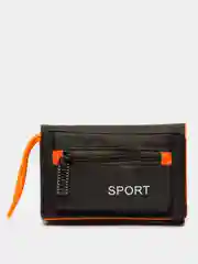 Хаки текстильный кошелек Sport