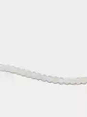 Серебряный бусины круглые стеклянные