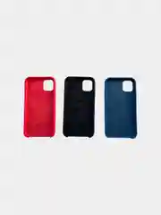 Красный защитный чехол бампер Silicon Case iPhone 11