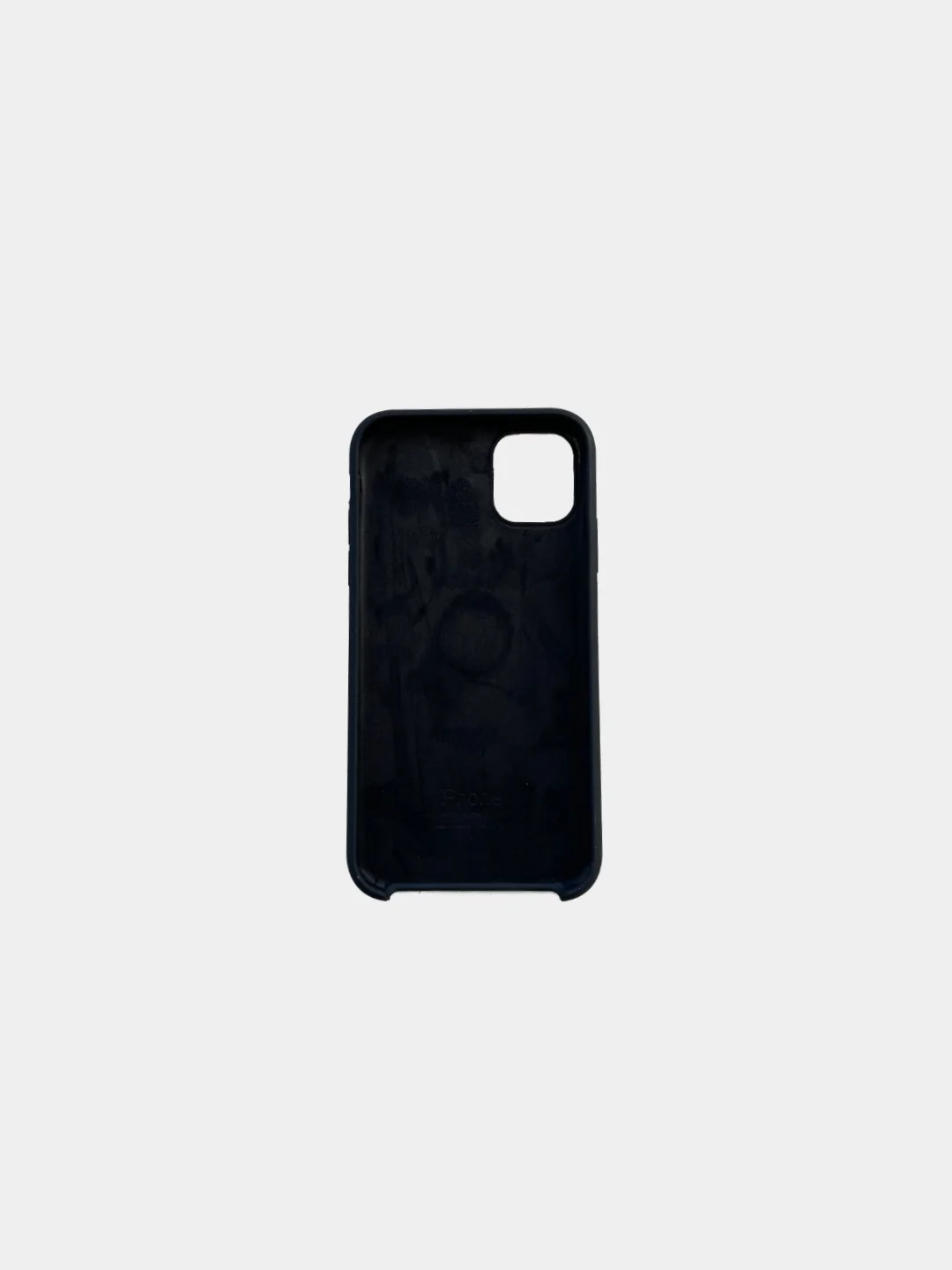Черный защитный чехол бампер Silicon Case iPhone 11