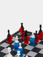 Шахматы магнитные для детей и взрослых с героями игры Among us (Амонг ас)