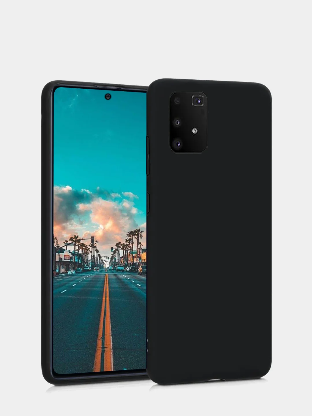 Чехол Samsung Galaxy A91 силиконовый