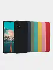 Чехол Samsung Galaxy A91 силиконовый