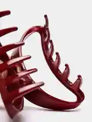 Красный краб для волос