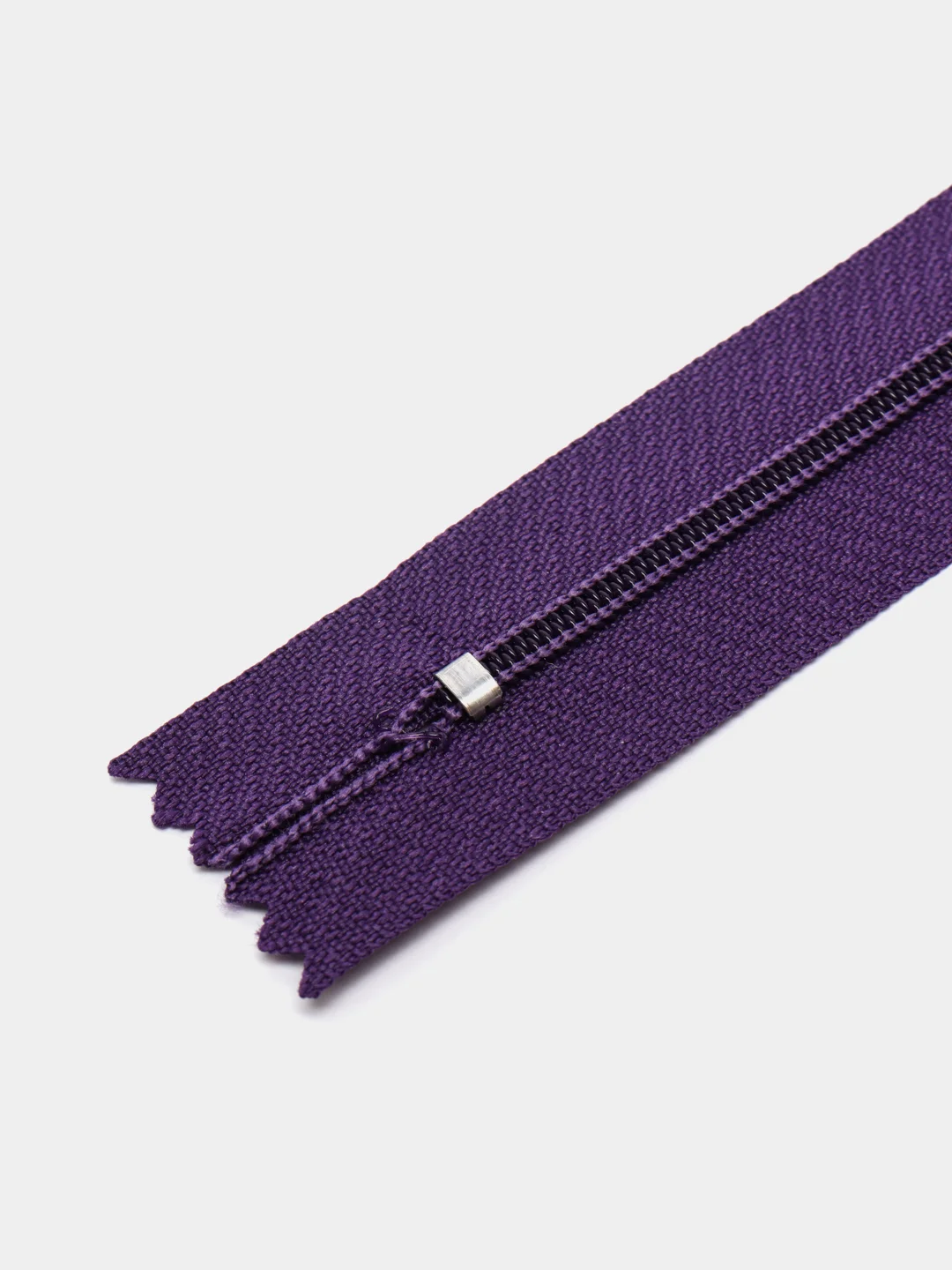 Фиолетовый молния MaxZipper пластиковая юбочная №3, 18см