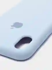 Небесно-голубой чехол Apple iPhone XR силиконовый, Silicone Case