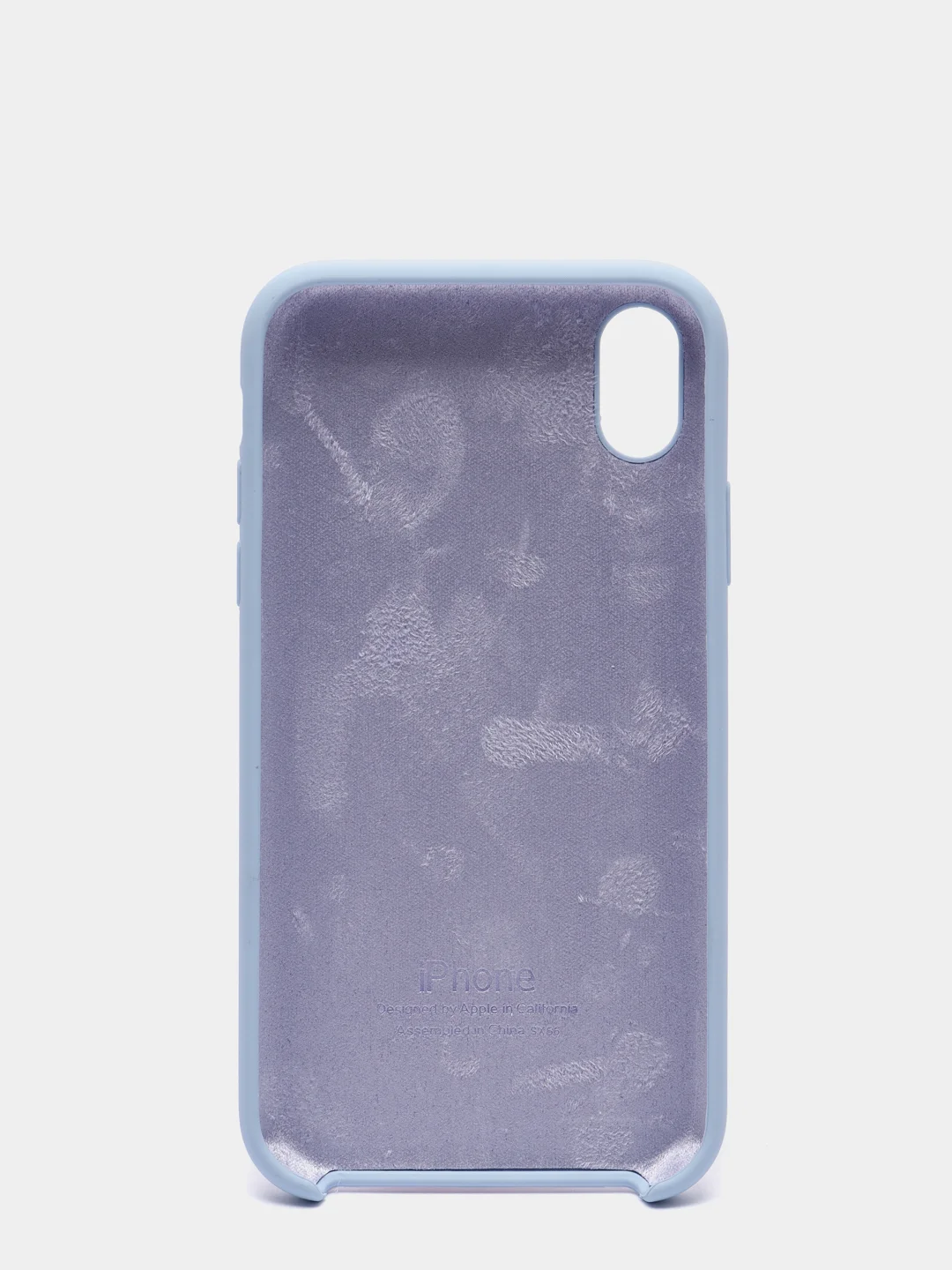 Небесно-голубой чехол Apple iPhone XR силиконовый, Silicone Case