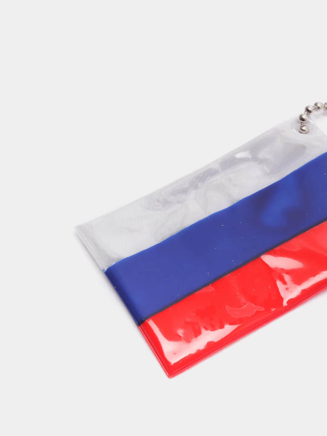 Светоотражающий элемент Флаг России, 6 х 4 см, цвет триколор