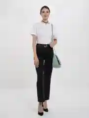 Зеленый сумка стеганая женская, через плечо, экокожа